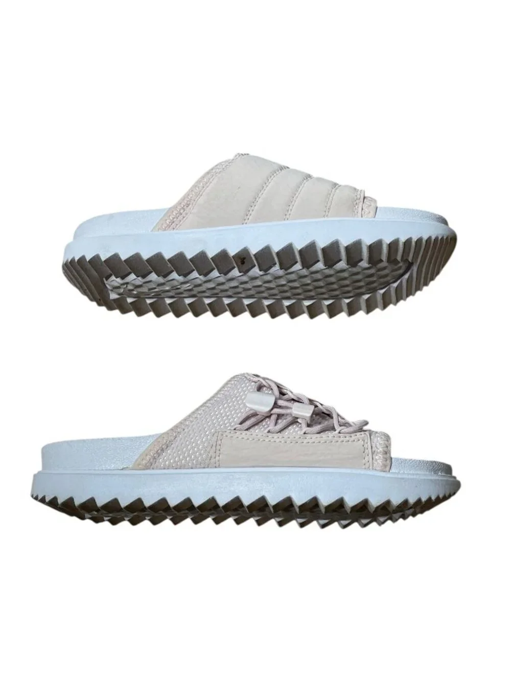 Nike Asuna Pink Drawstring Slides Sandals | Women's Size 6 - Picture 4 of 12